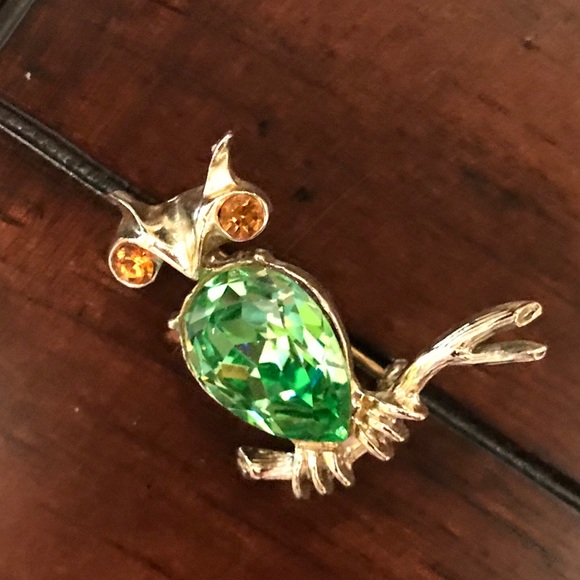 Dodds Jewelry Vintage Womens Dodds Gold Tone Owl Pin Brooch Poshmark